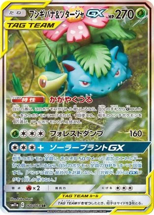 Venusaur & Snivy GX - 066/064 - SM11a Remix Bout Holofoil